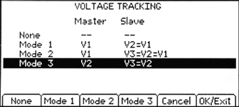 voltage tracking display