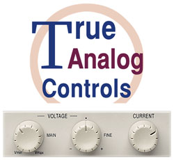 True analogue controls