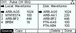 Filing System screen