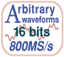 feature icon: 16bit arbitrary waveforms
