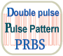feature icon: double pulse PRBS pattern