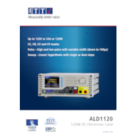 Aim-TTi ALD1120 Datasheet thumbnail