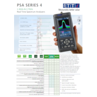 Aim-TTi PSA Series 4 spectrum analyzer datasheet