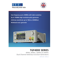 Aim-TTi TGF4000 data sheet