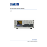 ATG1005 Bedienungsanleitung auf Deutsch - issue 01
