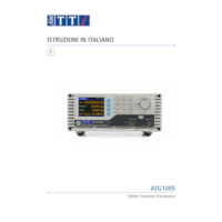 ATG1005 Istruzioni in Italiano