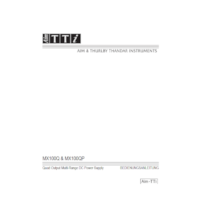 MX100Q MX100QP Bedienungsanleitung auf Deutsch