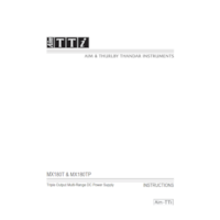 MX180T & MX180TP Instructions