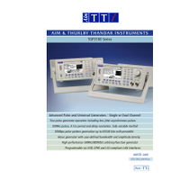 TGP3100 Series pulse generator datasheet
