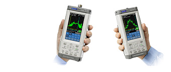 Hand-held RF spectrum analyzers