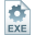 File/link type icon for EXE