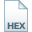 File/link type icon for HEX