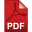 File/link type icon for PDF